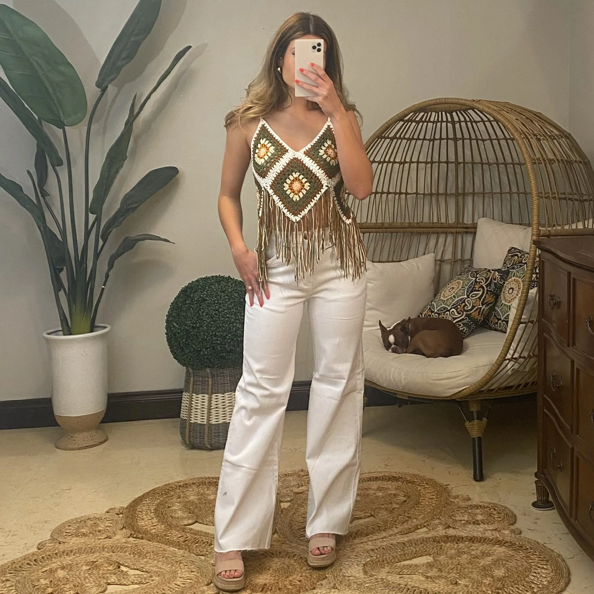Calla Crochet Top