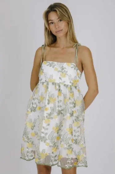 Candace Embroidered Dress