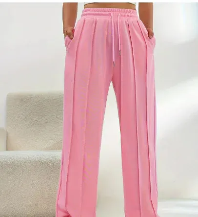 Casual Jogging Pants with Drawstring
