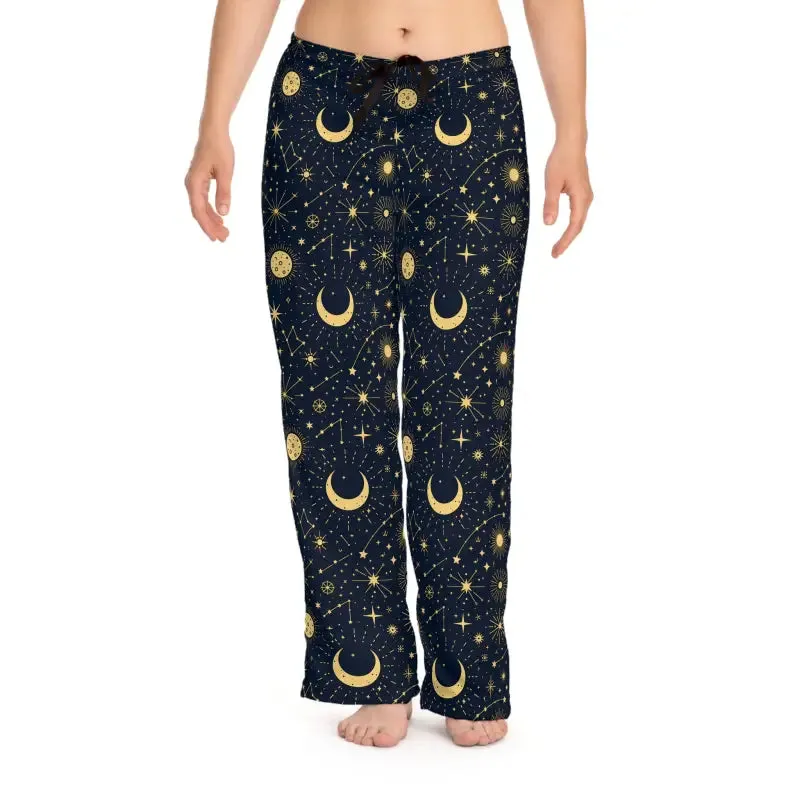 Celestial Sun Moon Pajama Pants for Ultimate Chill