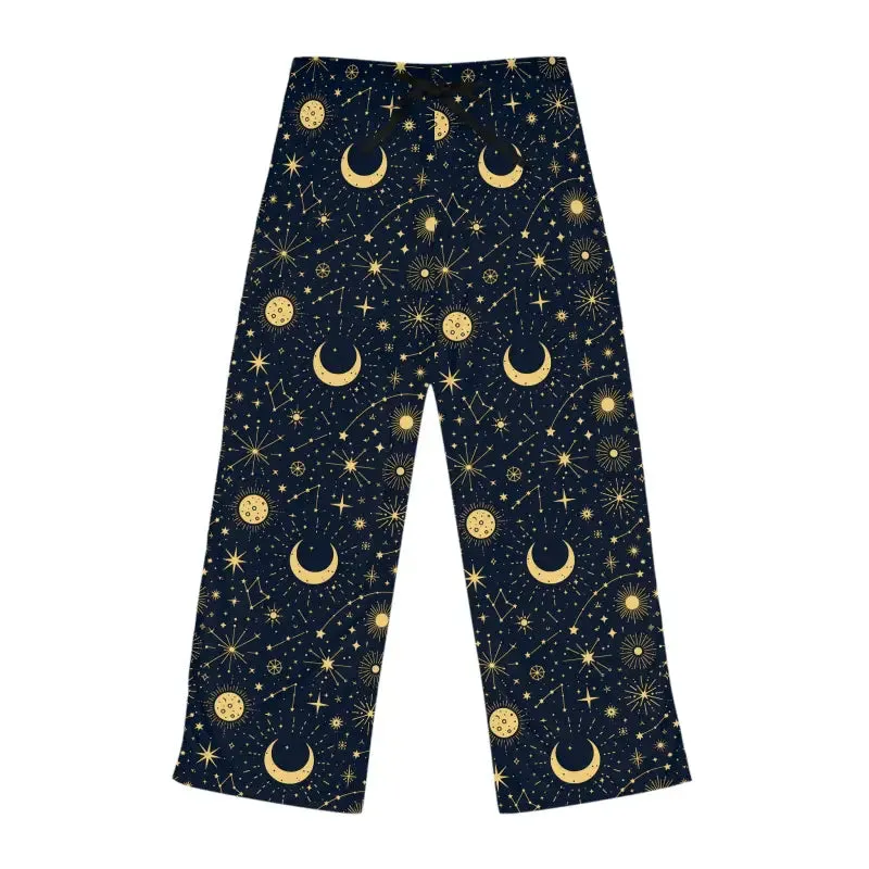 Celestial Sun Moon Pajama Pants for Ultimate Chill