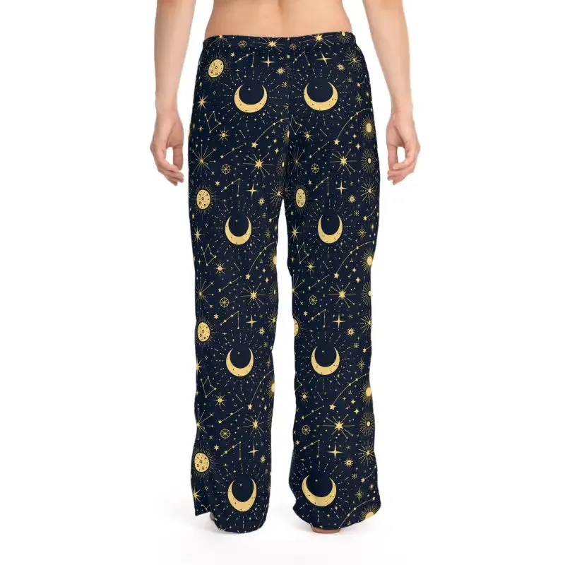 Celestial Sun Moon Pajama Pants for Ultimate Chill