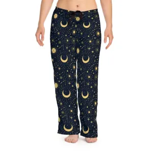 Celestial Sun Moon Pajama Pants for Ultimate Chill