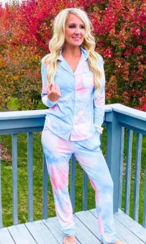 Chasing Dreams Tie Dye Lounge set