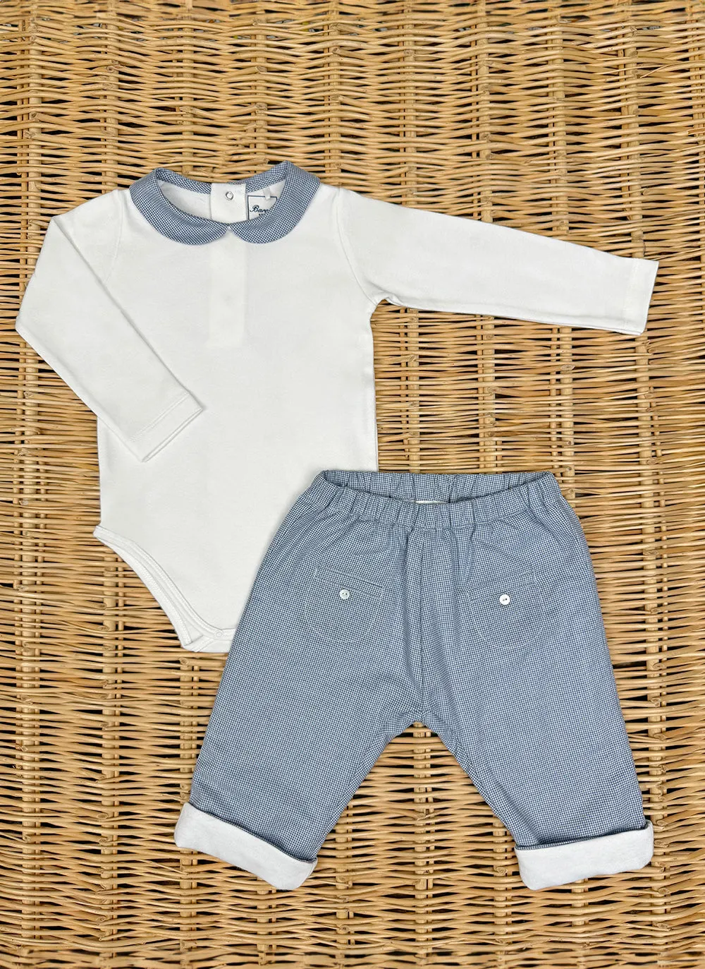 Checked Jogger Set