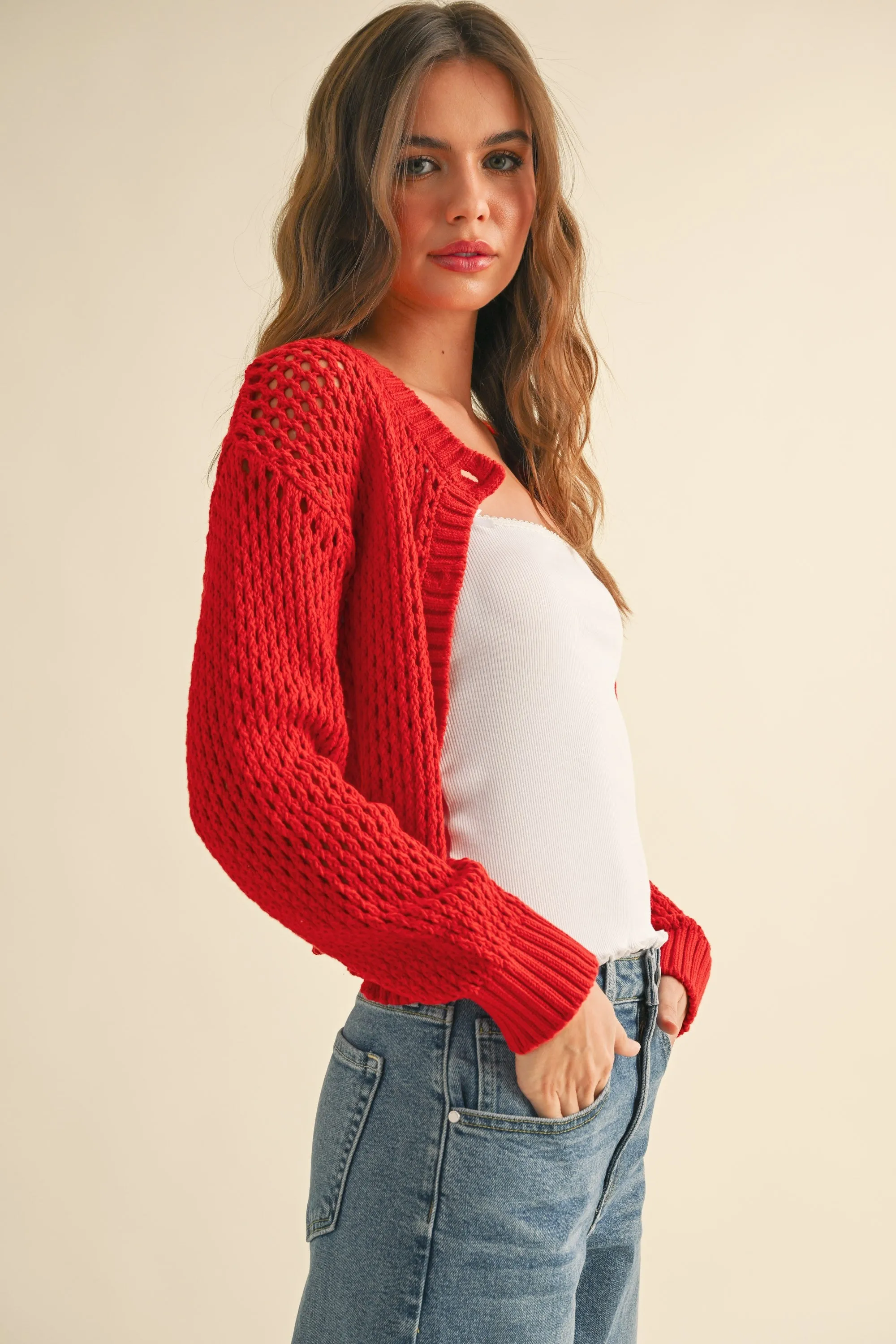 Cherry Knit Sweater