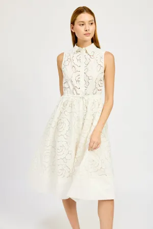 Chloe Belted Midi Dress
