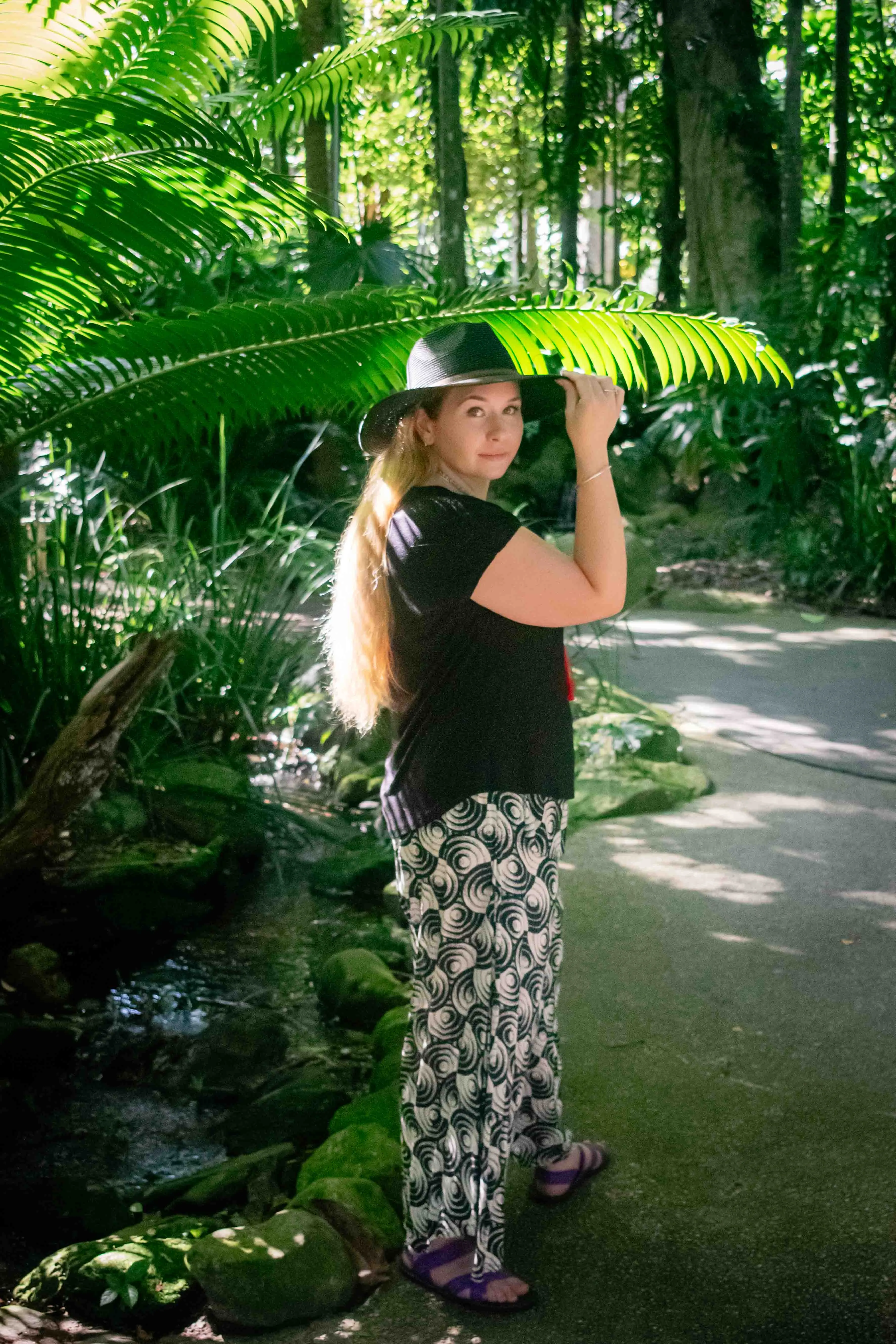 Cinnamon Pants - Rayon Orbit