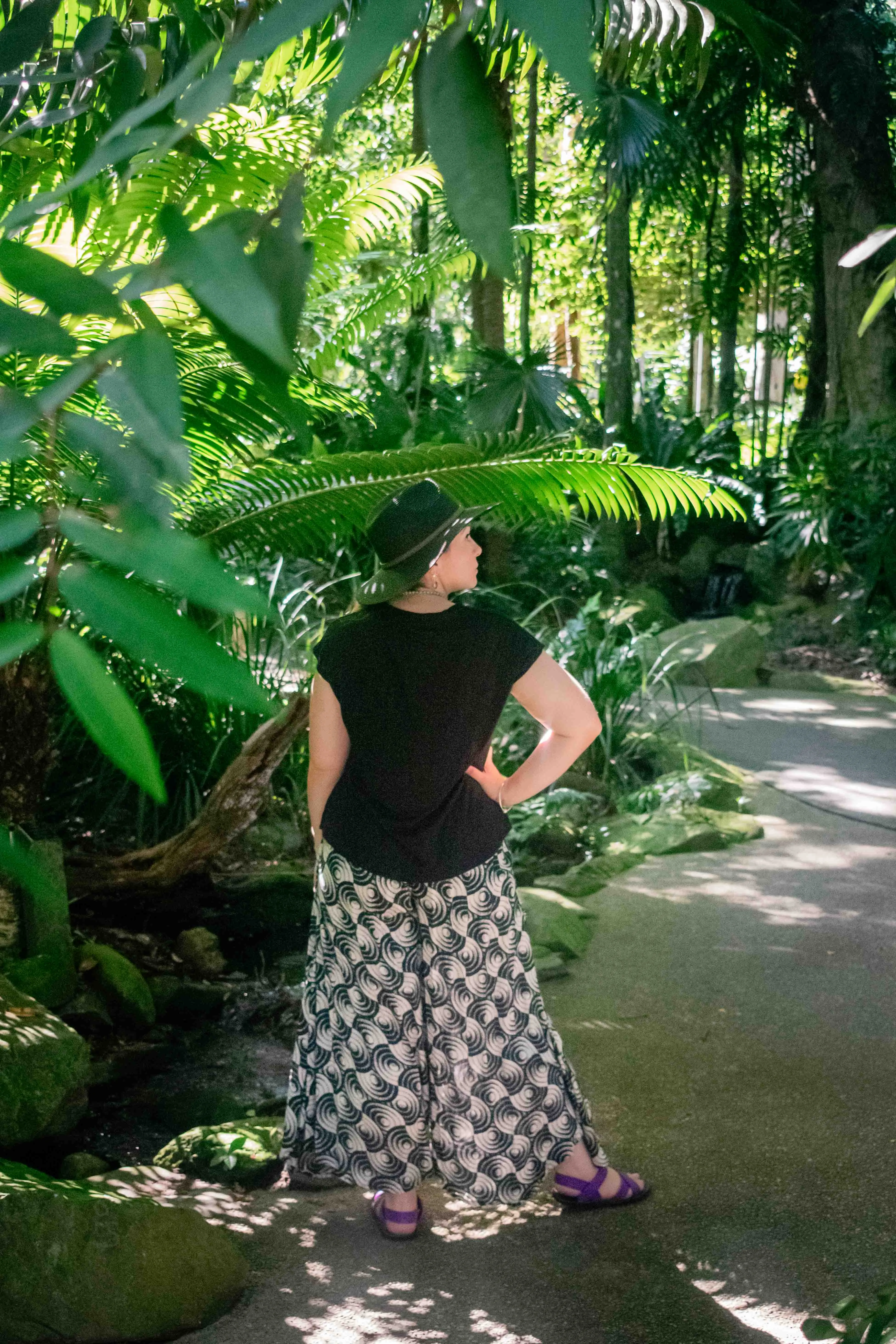 Cinnamon Pants - Rayon Orbit