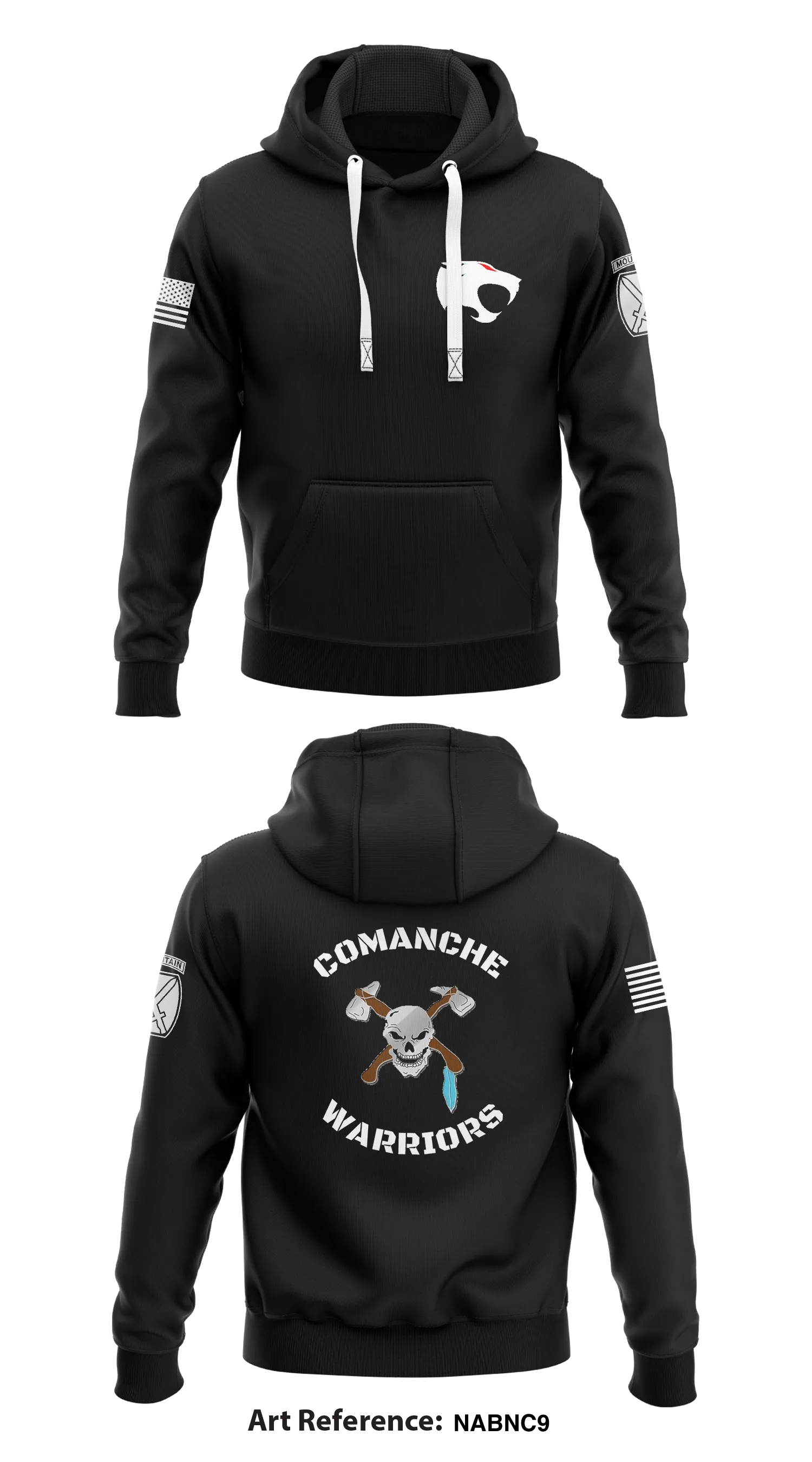 Comanche Compny 2-87 IN Store 1 Core Men's Hooded Performance Sweatshirt - nabNC9