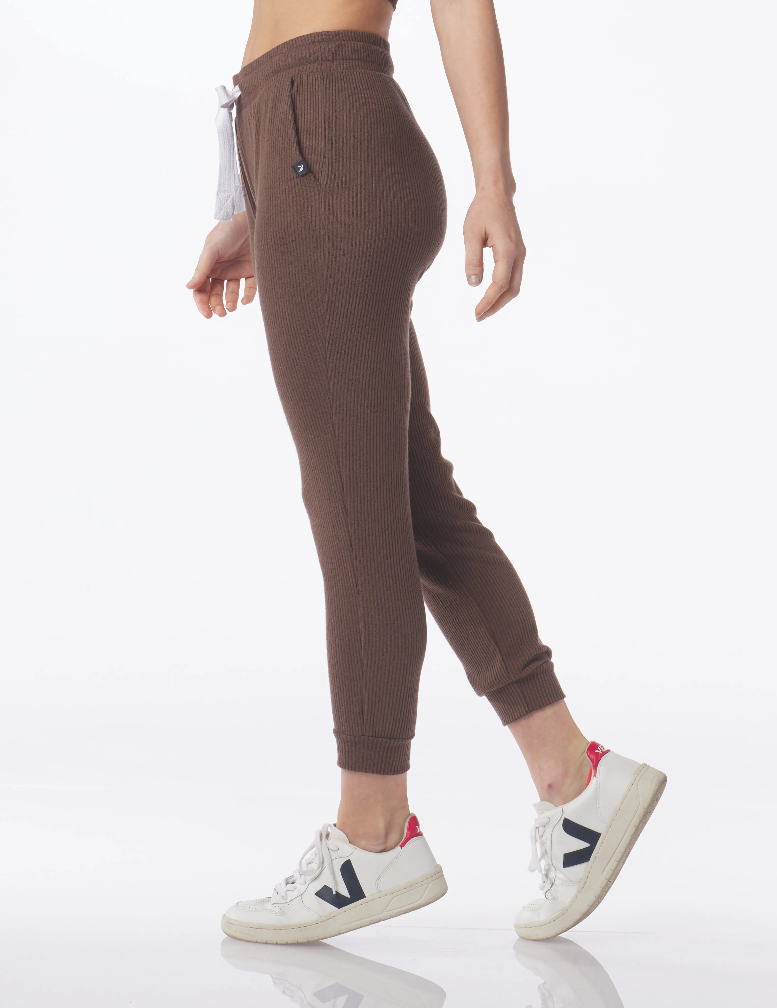 Comfort 7/8 Jogger: Espresso