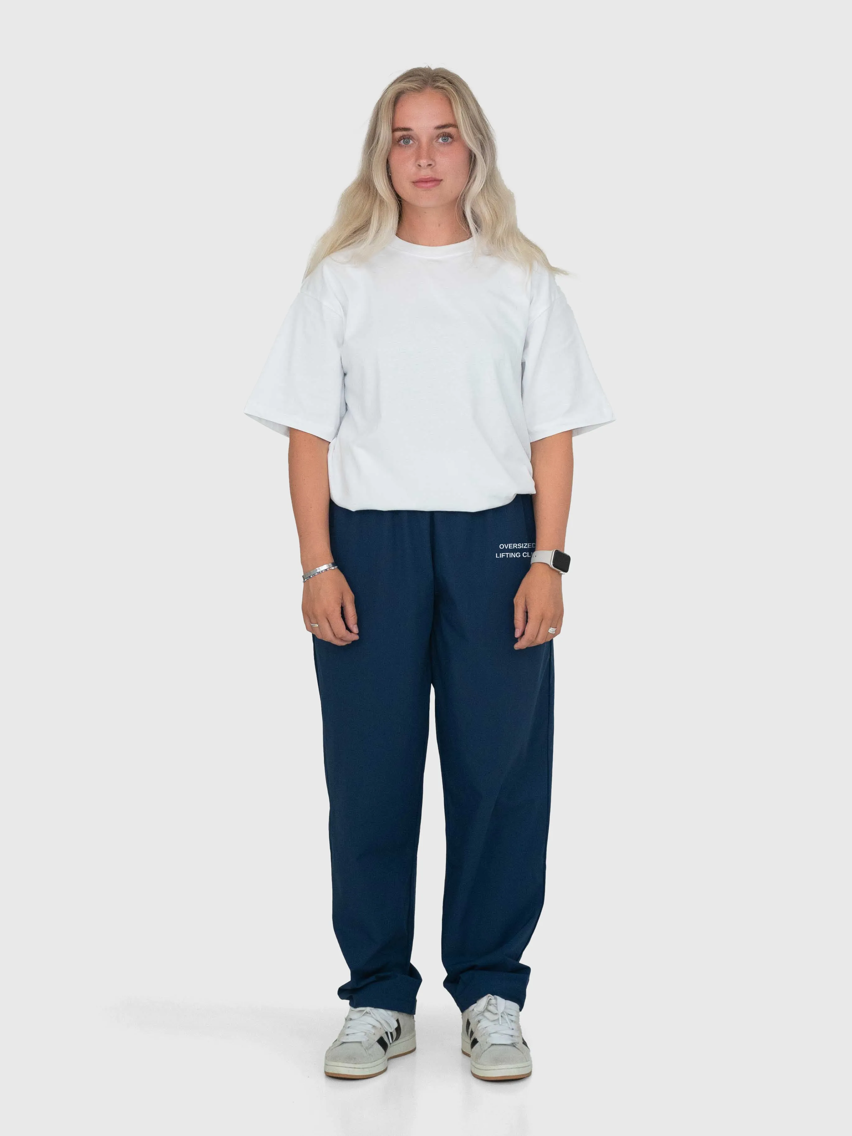 Confidence Tech Pants - Navy Blue/White