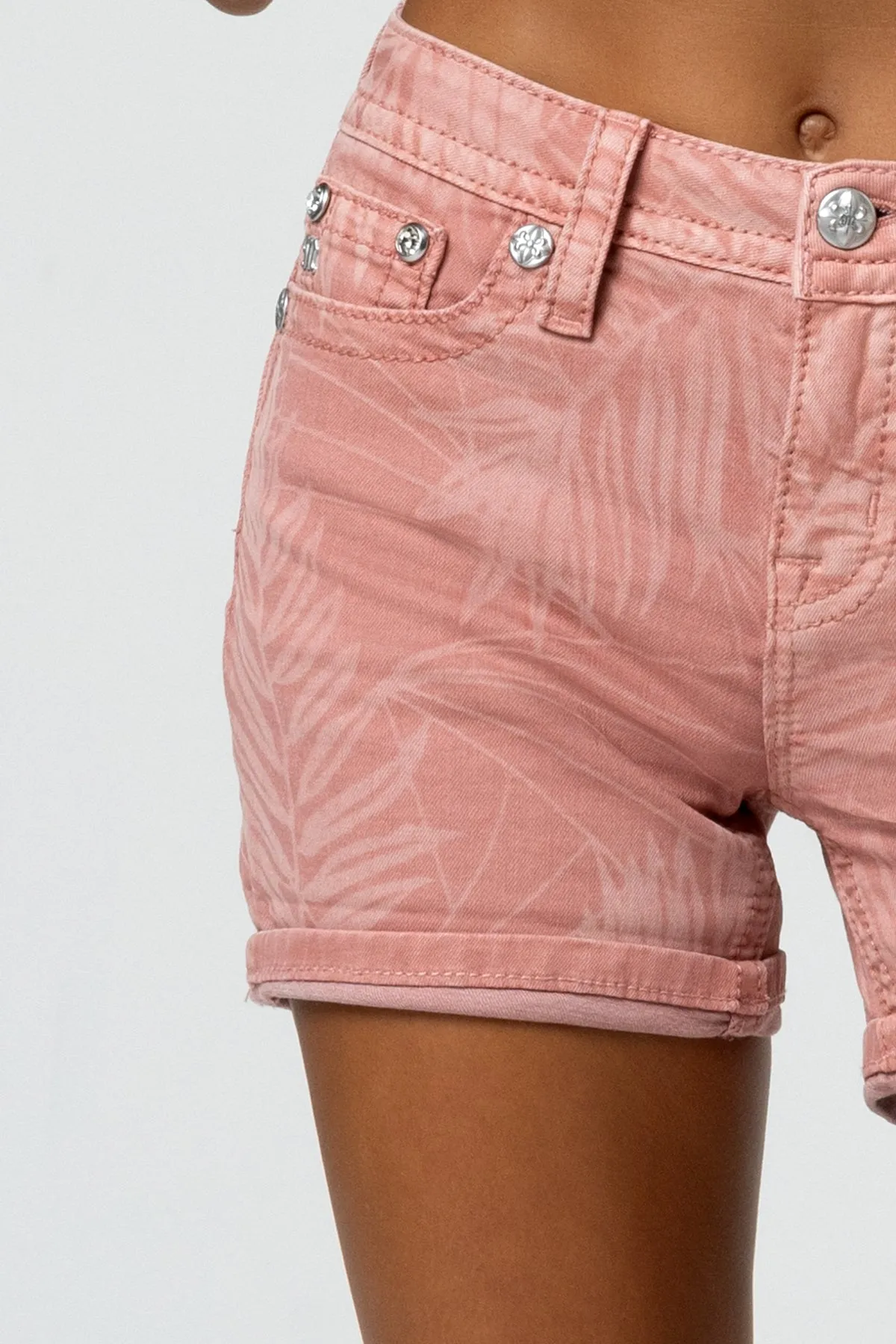 Coral Leaves Shorts