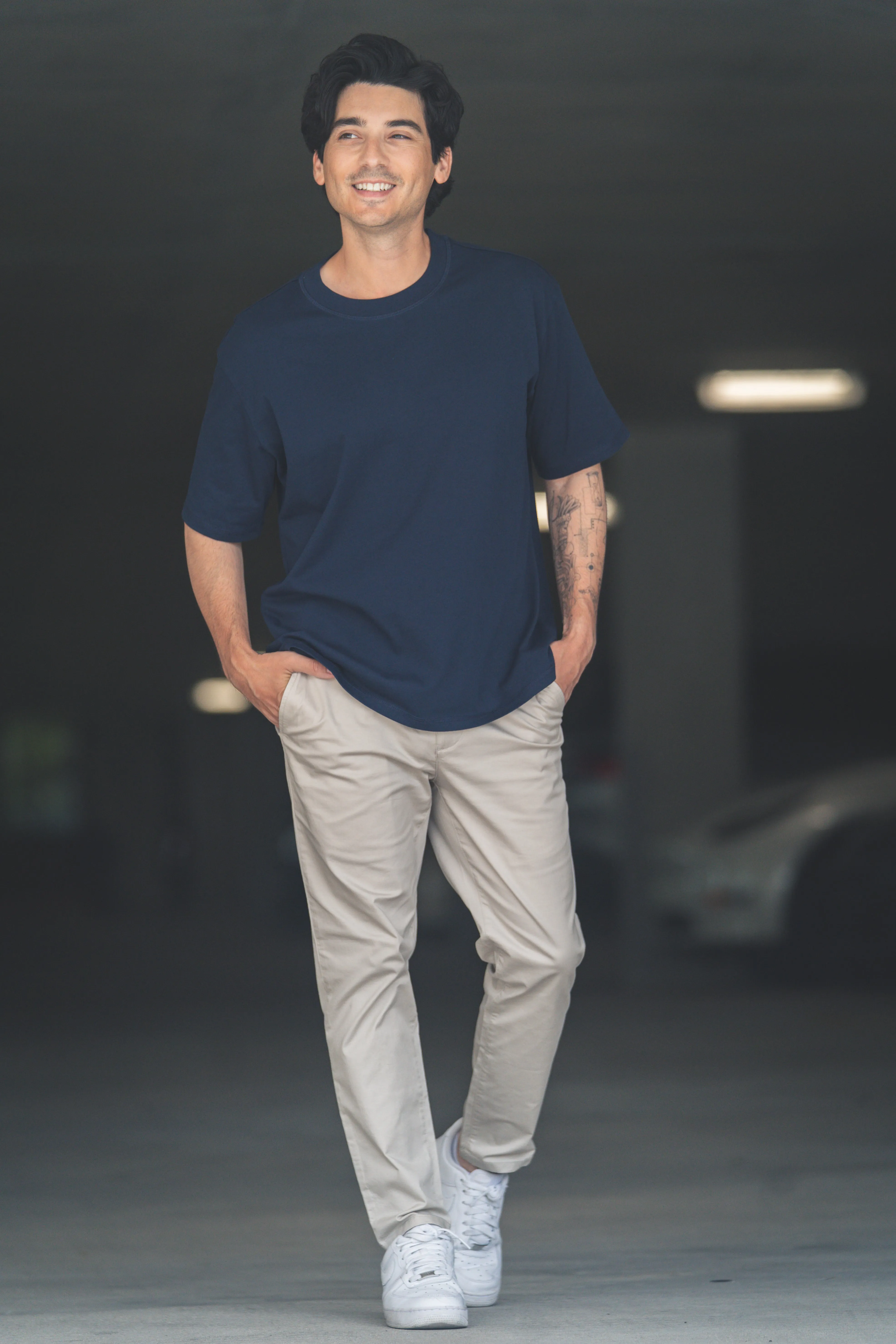 Core T-Shirt Loose Fit Navy