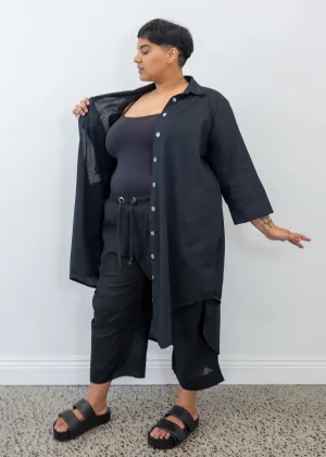 Cotton Desert Pant - Black