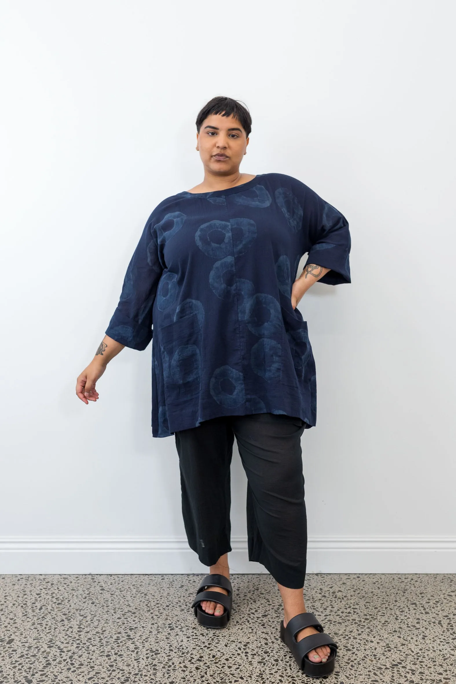 Cotton Desert Pant - Black