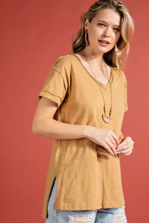 COTTON SLUB LOOSE FIT TOP
