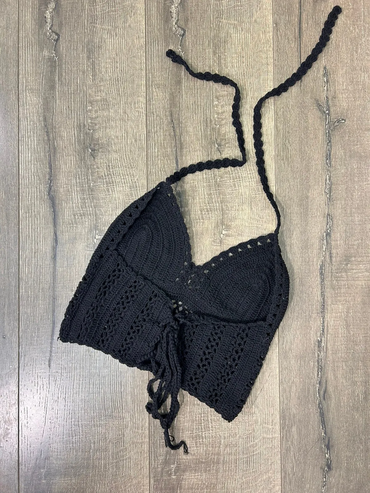 Crochet Halter Bralette