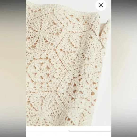 CROCHET-LOOK SHORTS and CROCHET-LOOK TOP