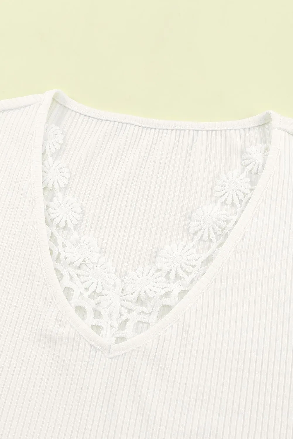 Crochet Ribbed Top