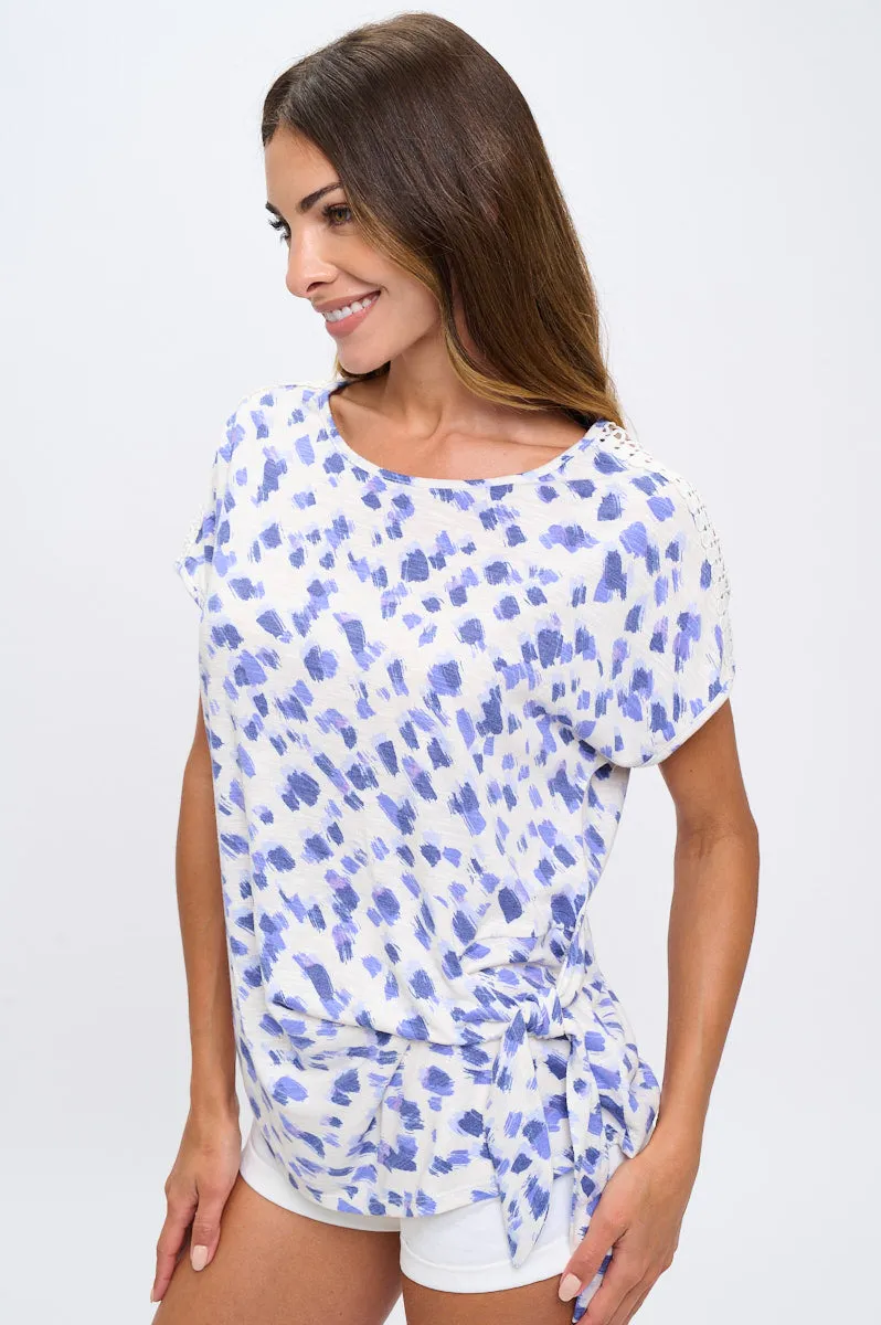 CROCHET SHOULDER TIE DOLMAN