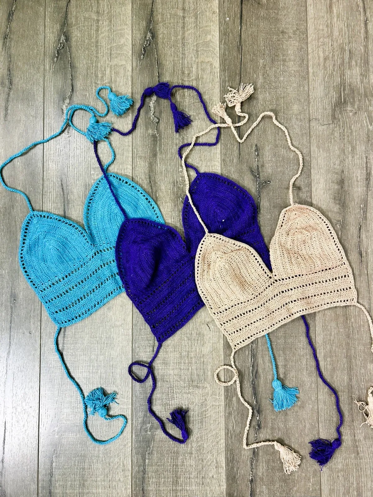 Crochet Tie Bralette