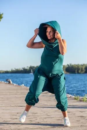 Cuddle Puddle Romper-Jade