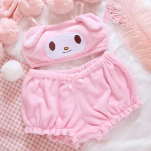 Cute Plush Pajamas Suit UB99402