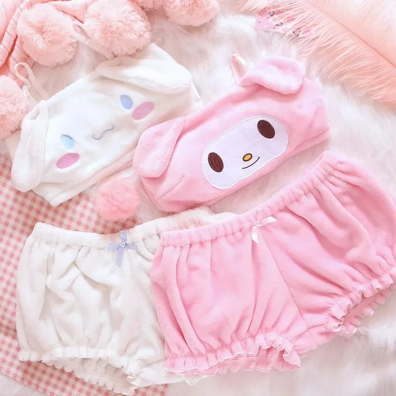 Cute Plush Pajamas Suit UB99402