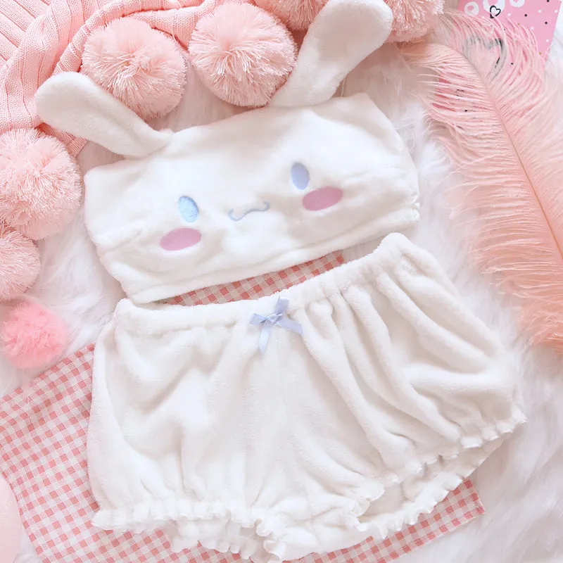 Cute Plush Pajamas Suit UB99402