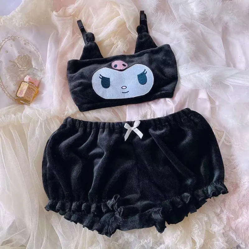 Cute Plush Pajamas Suit UB99402