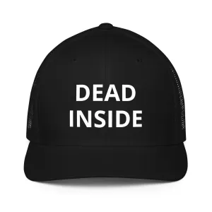 Dead Inside Closed-back trucker cap