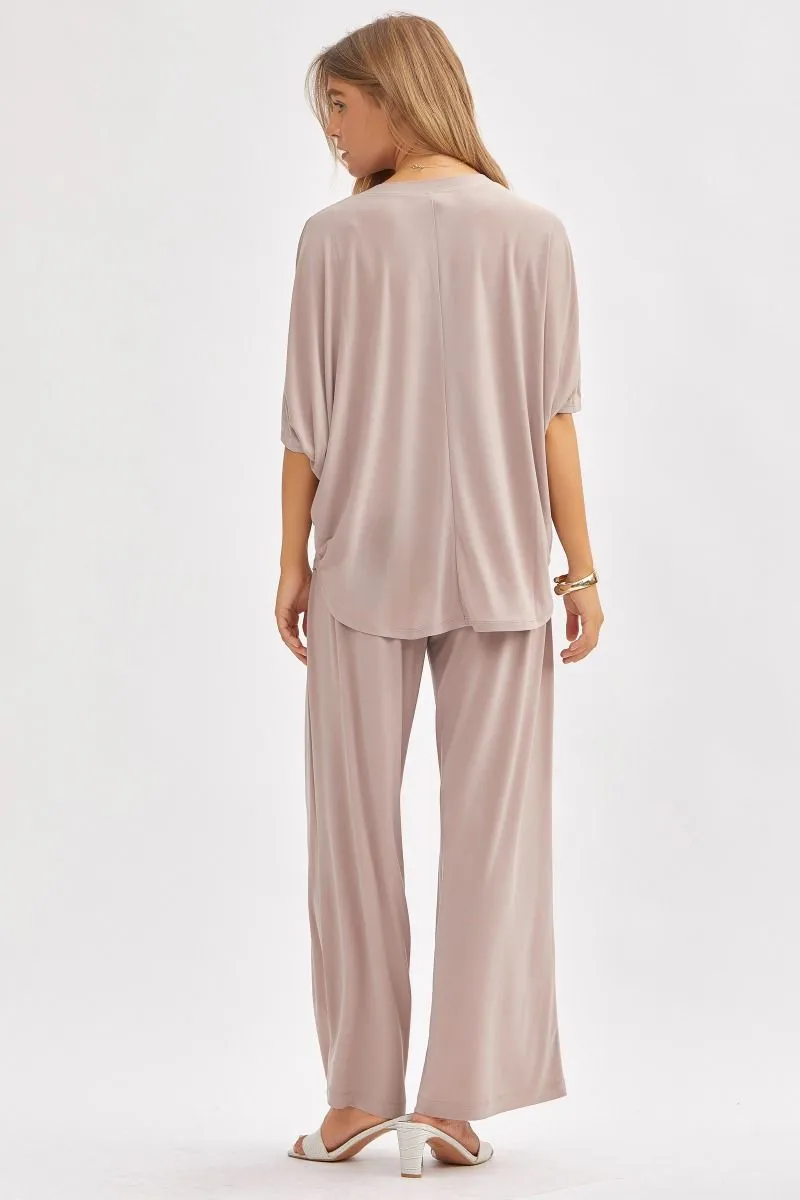 Dear Scarlett Wrinkle Free Travel Coastal Two Piece Set | S-3X