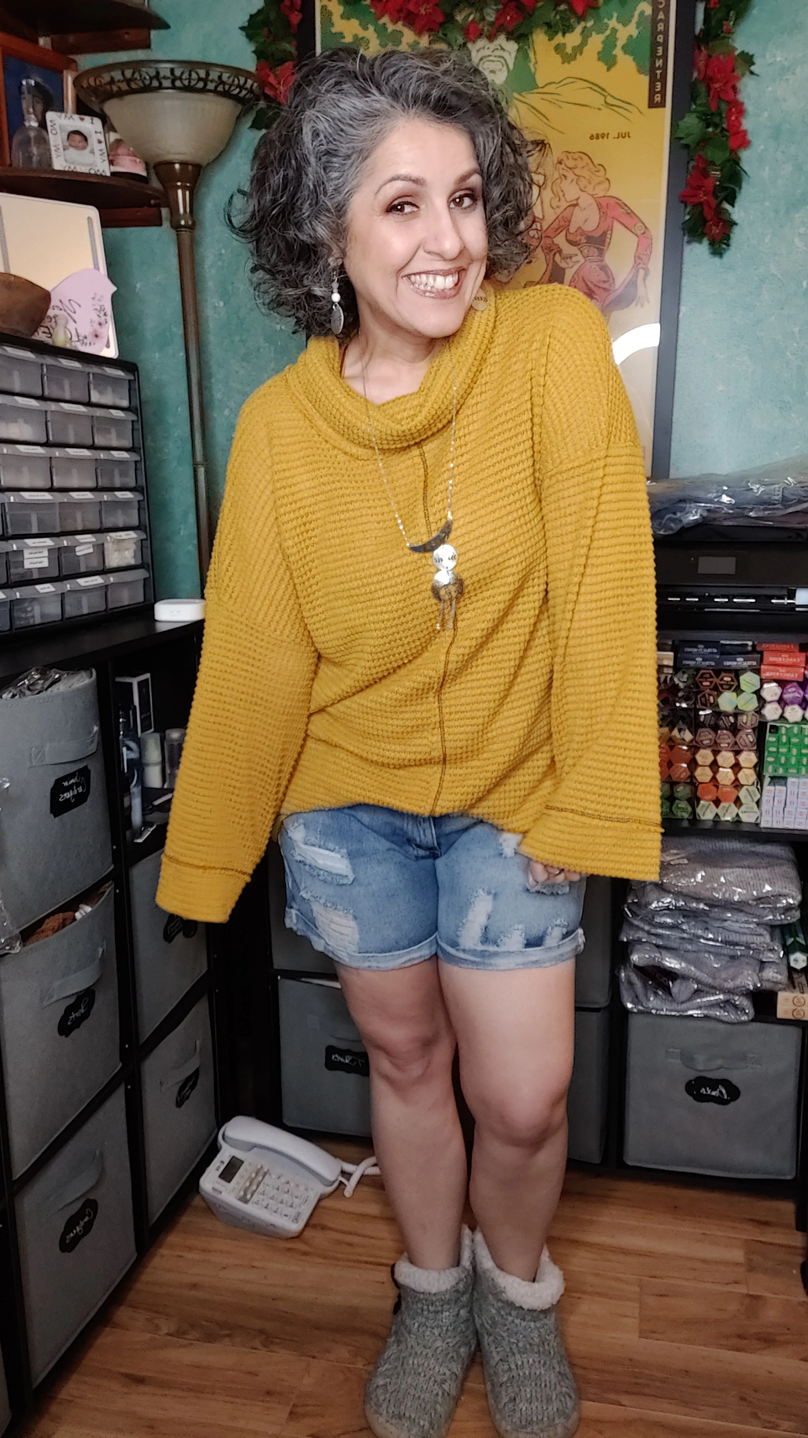 Destructed Boyfriend Shorts