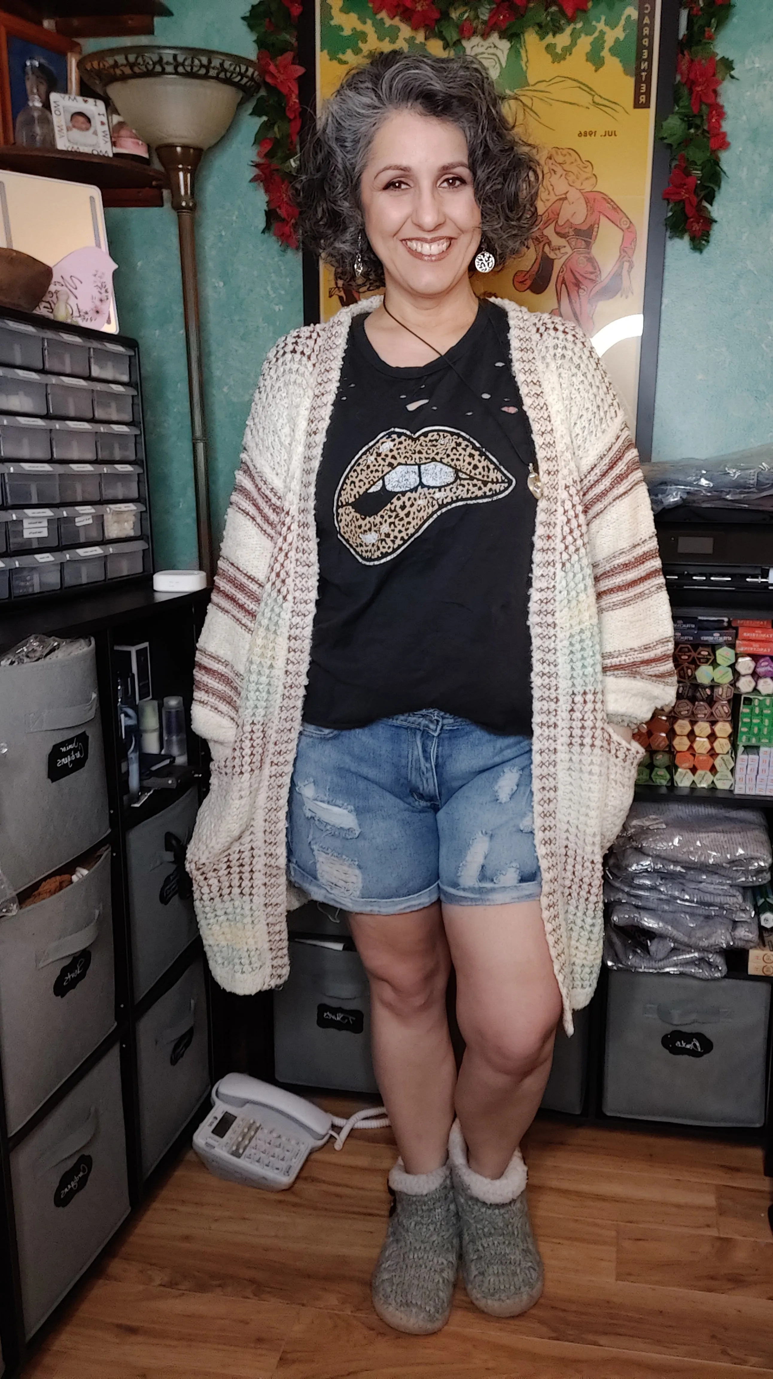 Destructed Boyfriend Shorts