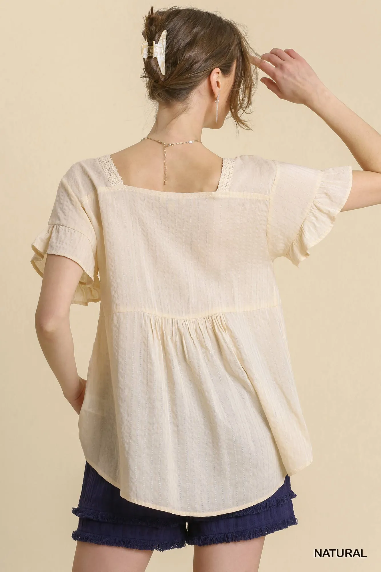 DREAMCATCHER TOP IN NATURAL