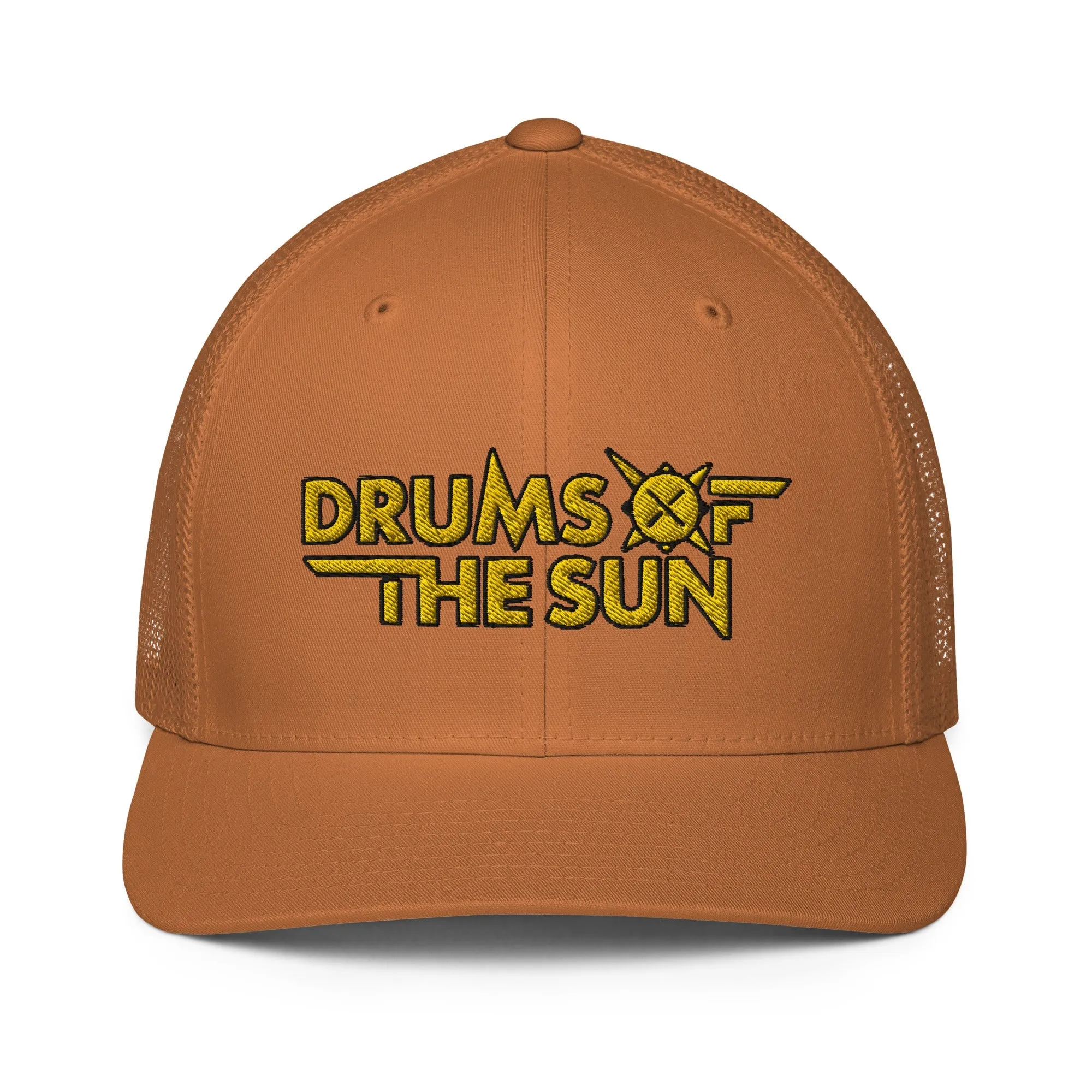 Drums of the Sun Closed-back trucker cap