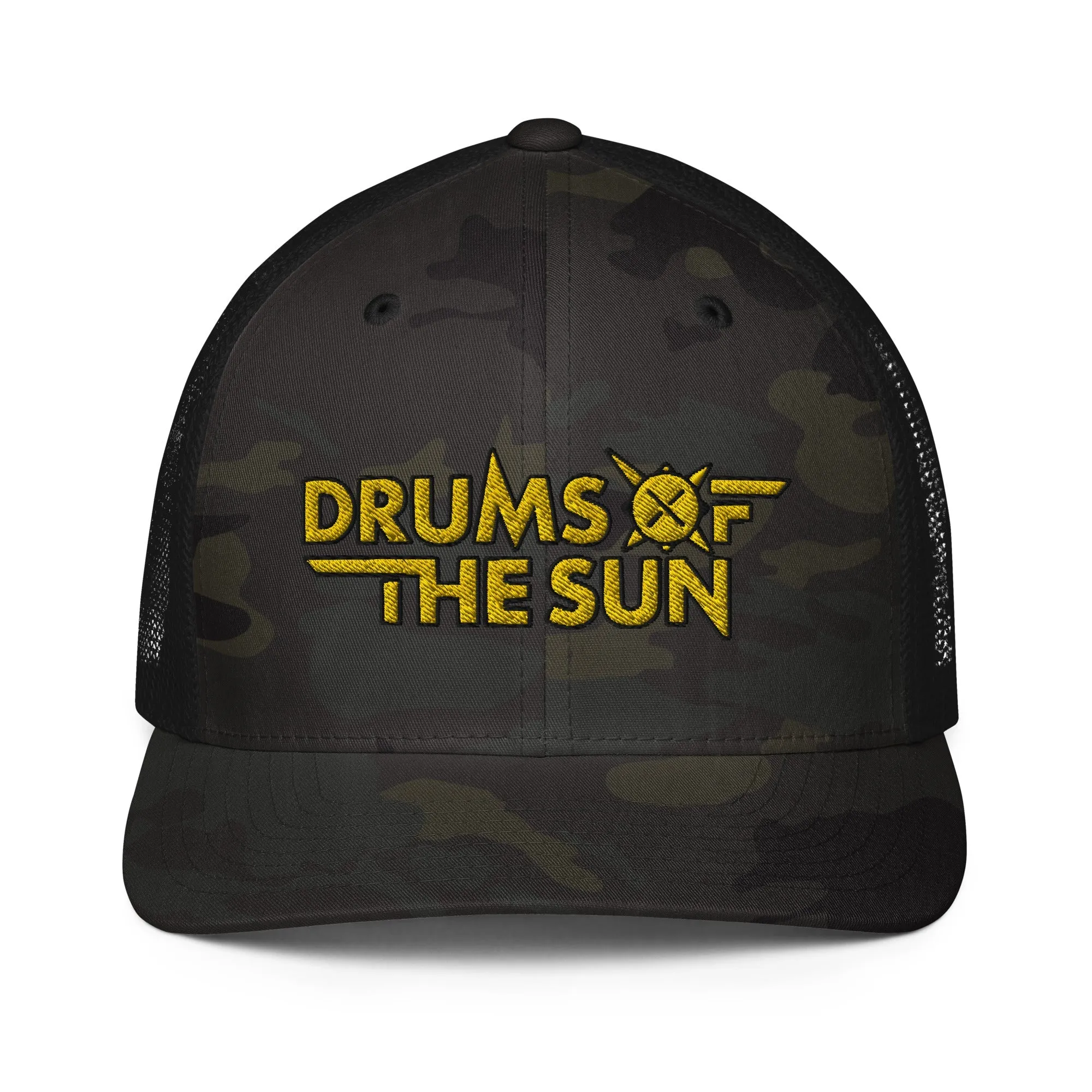 Drums of the Sun Closed-back trucker cap