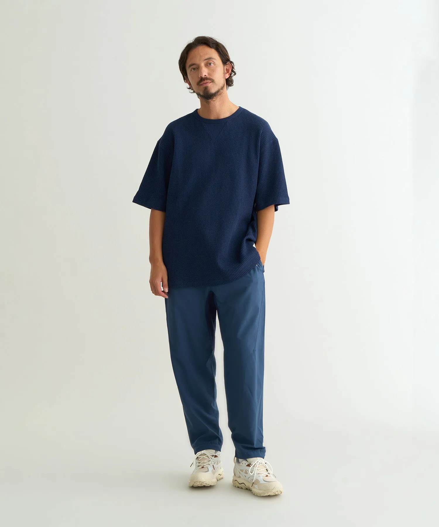 ECO HYBRID WAFFLE LOOSE FIT TEE(UNISEX)