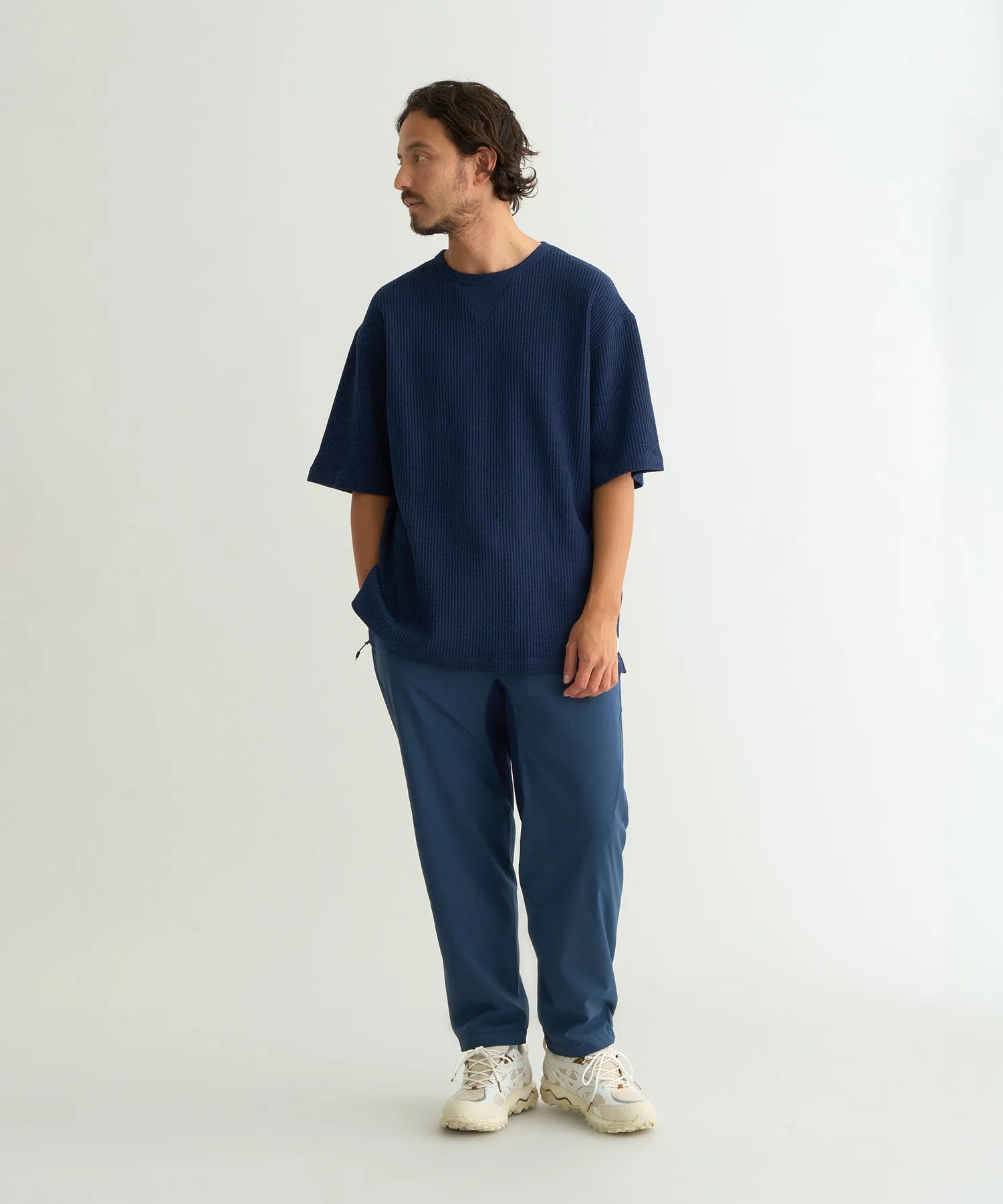ECO HYBRID WAFFLE LOOSE FIT TEE(UNISEX)