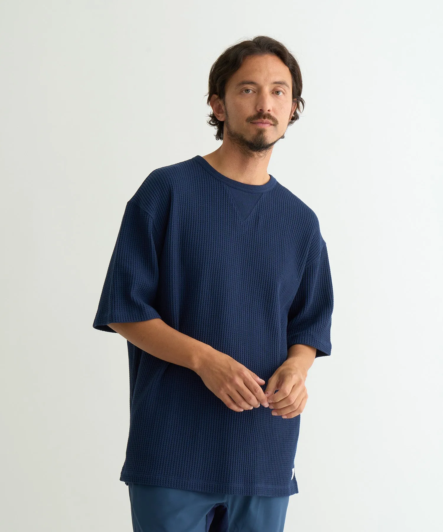 ECO HYBRID WAFFLE LOOSE FIT TEE(UNISEX)