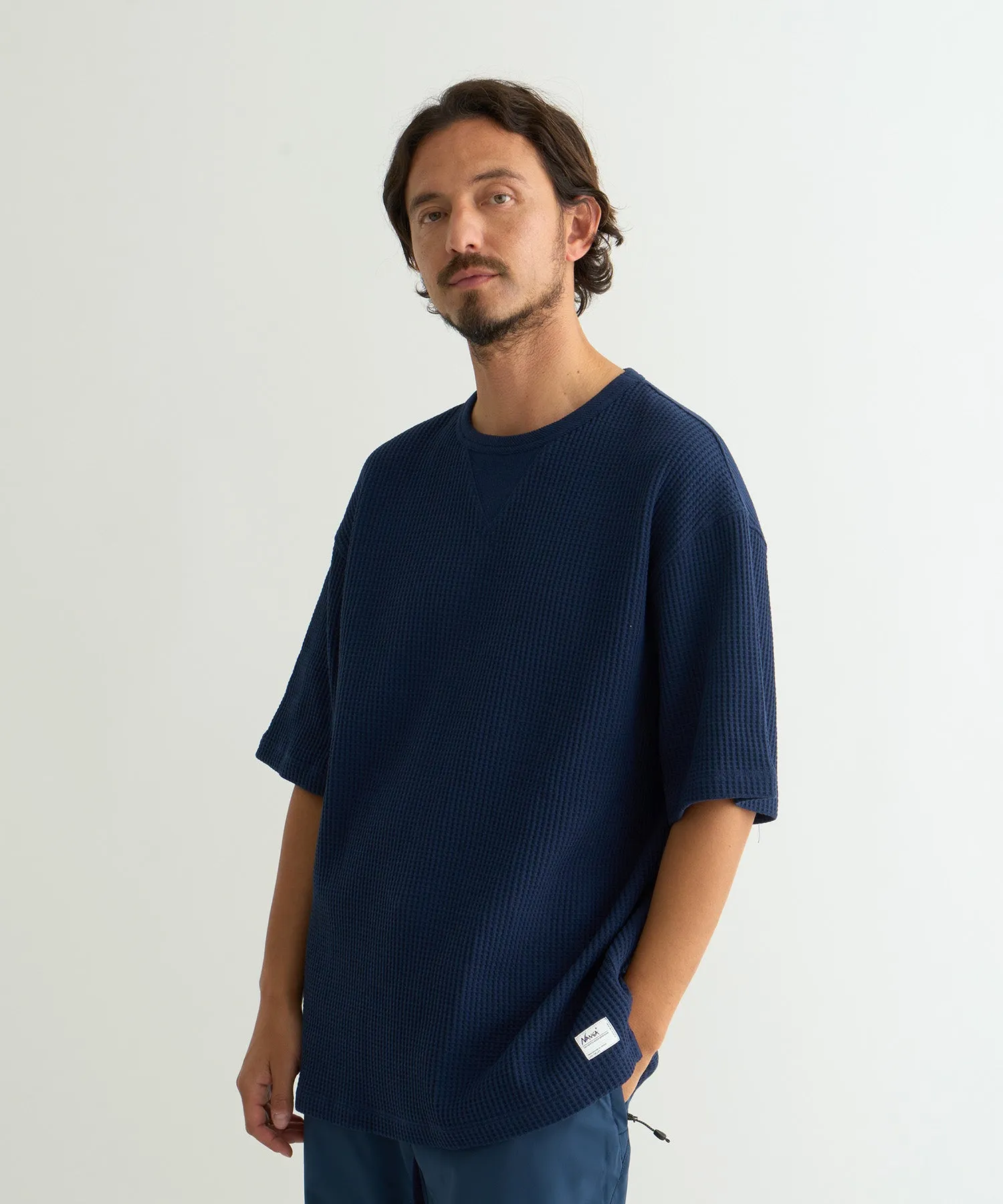 ECO HYBRID WAFFLE LOOSE FIT TEE(UNISEX)