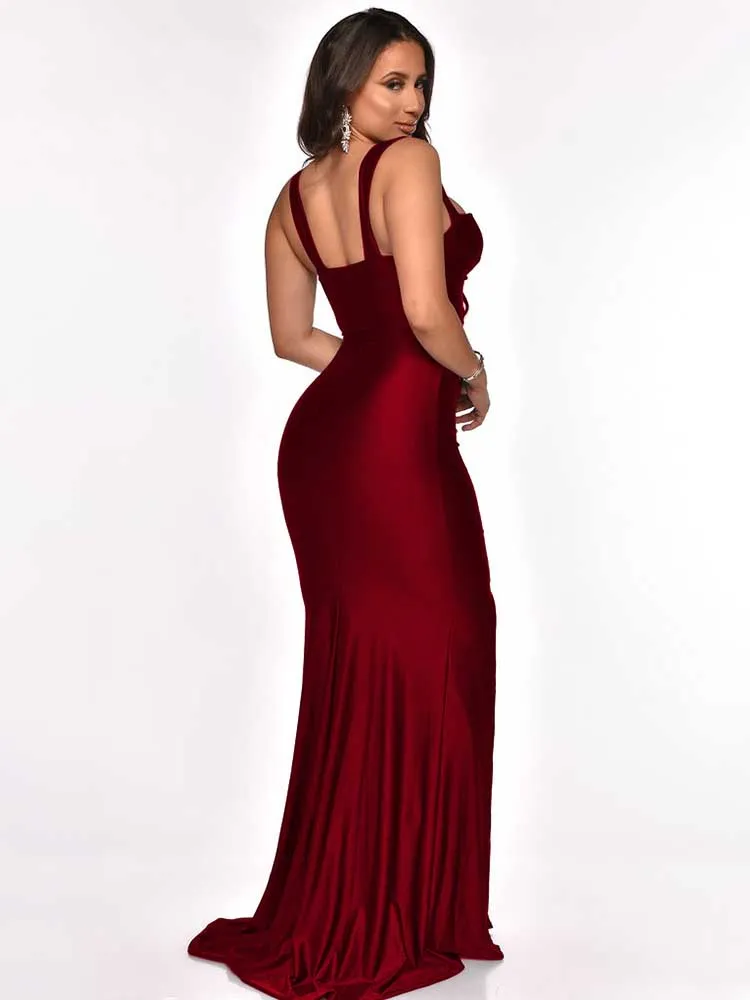 Elegant Spaghetti Strap Mermaid Dresses