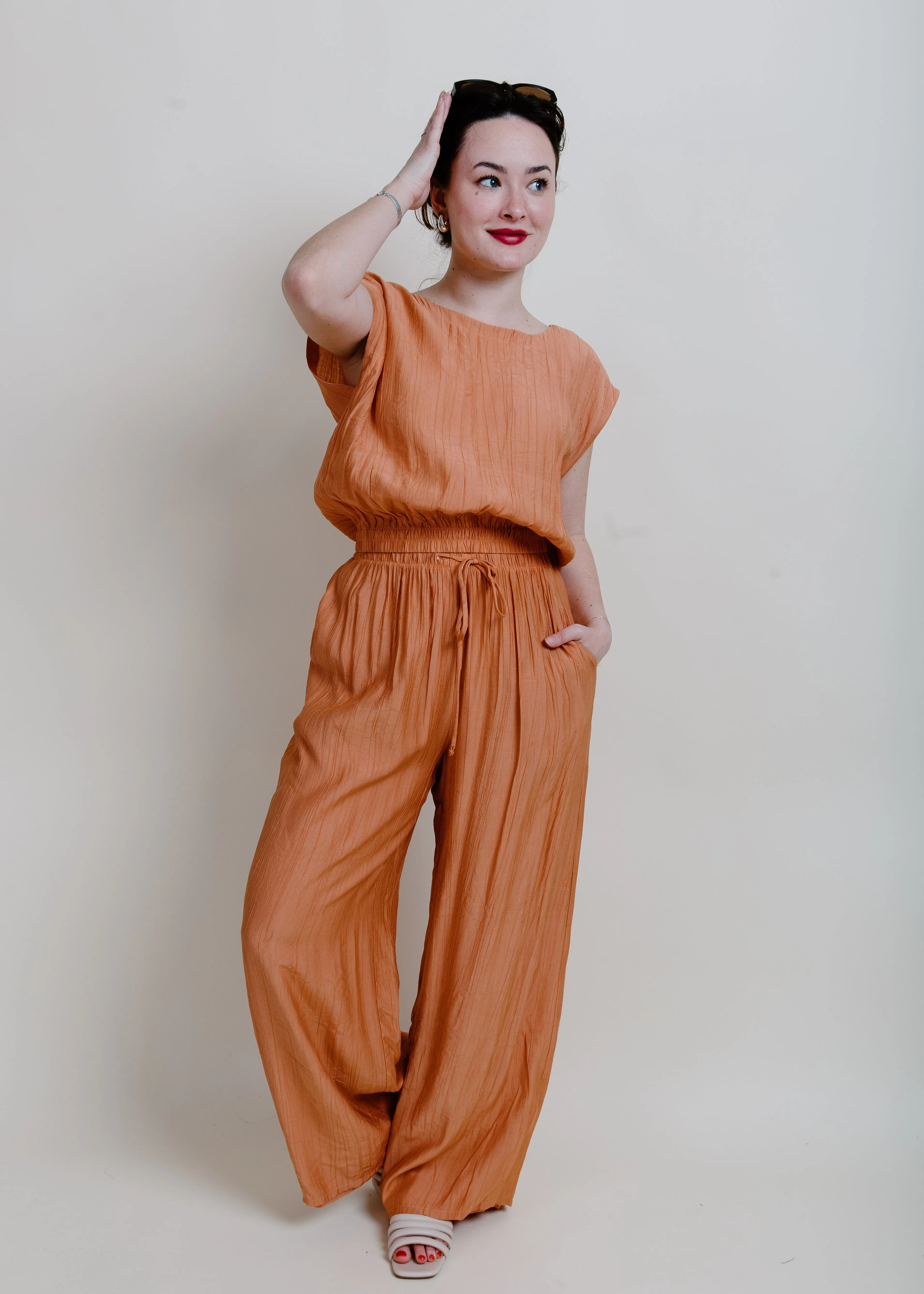 Ember Sun Pants - Red Orange