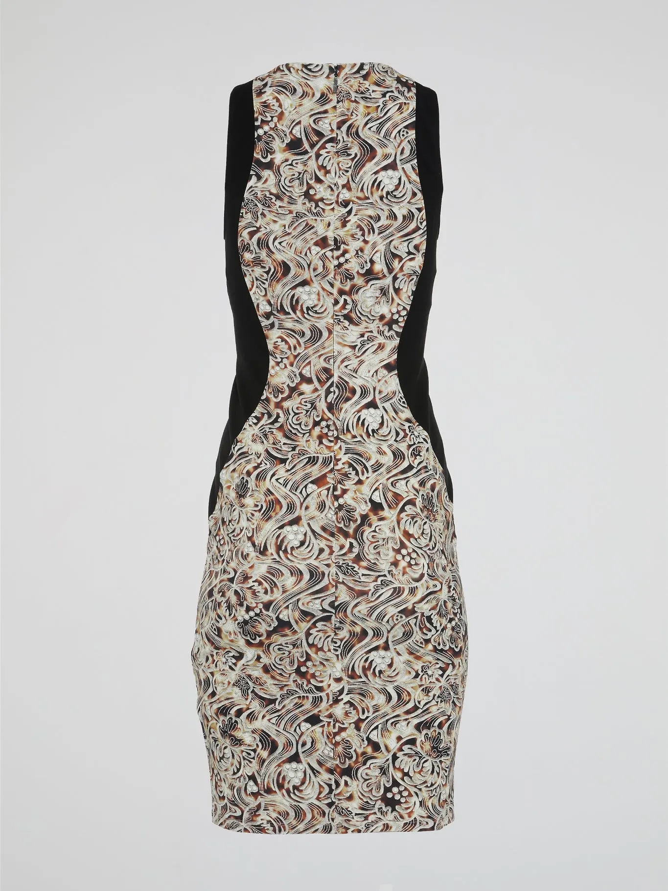 Embroidered Bodycon Dress