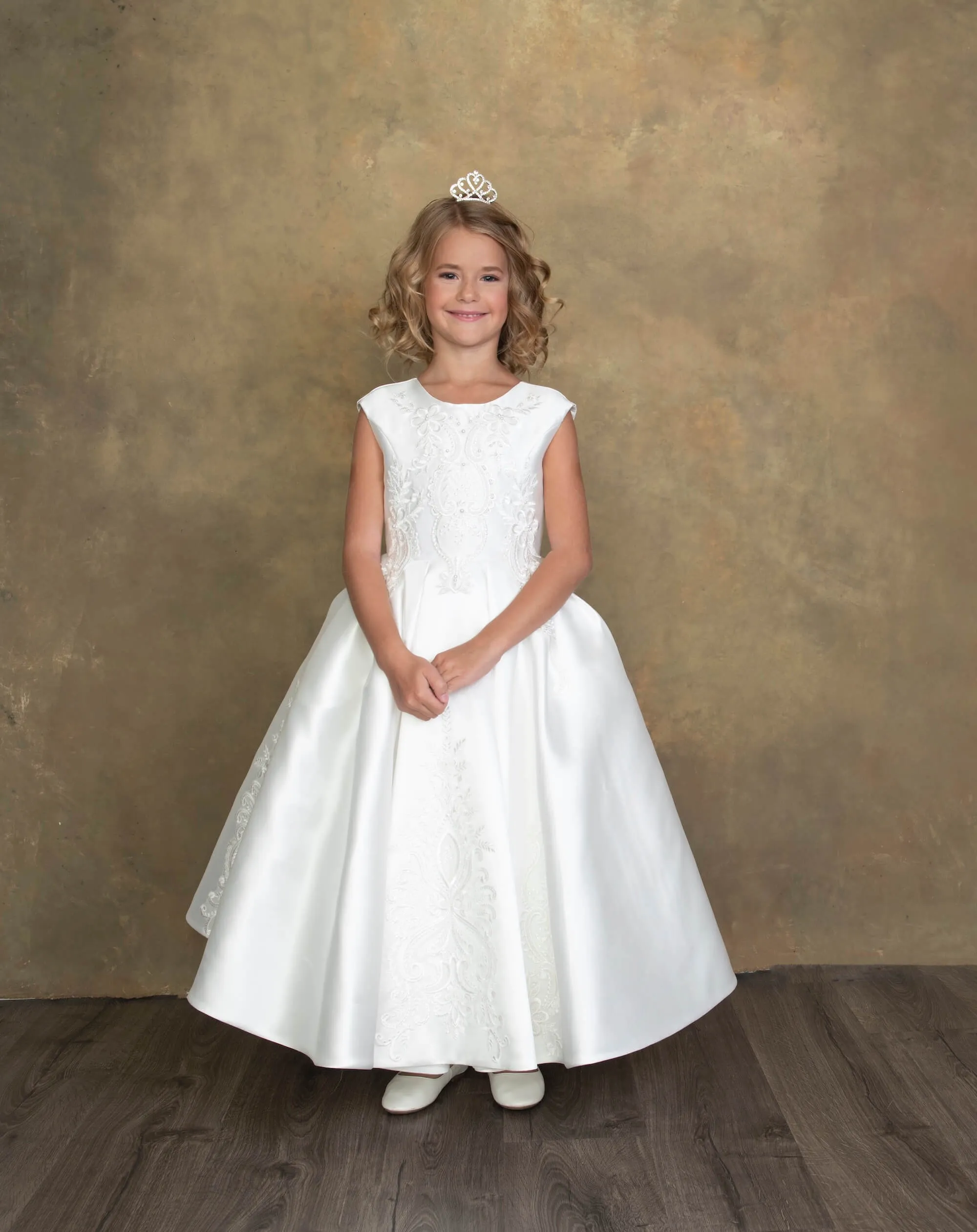 Embroidered Dress Z3029