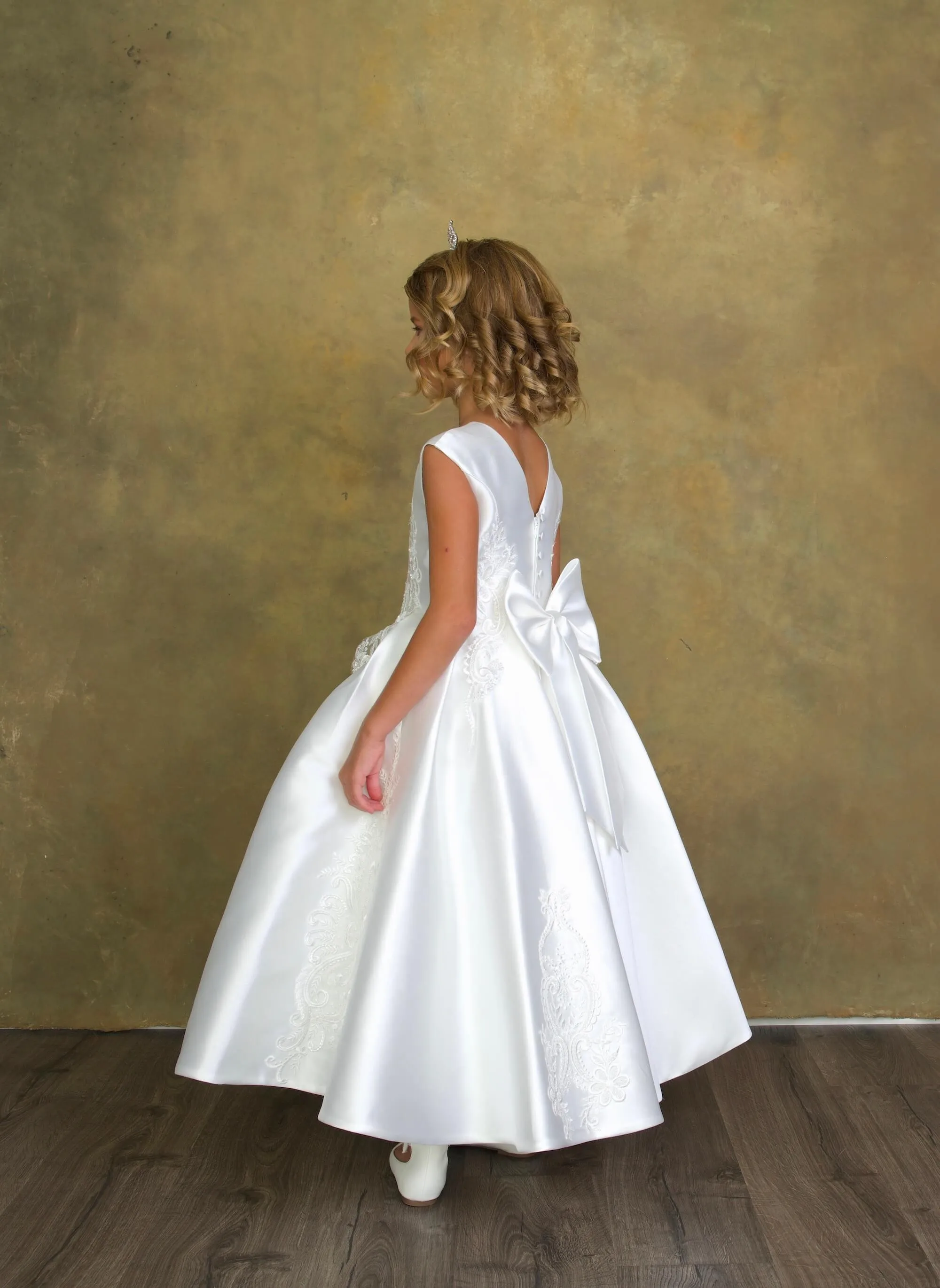 Embroidered Dress Z3029