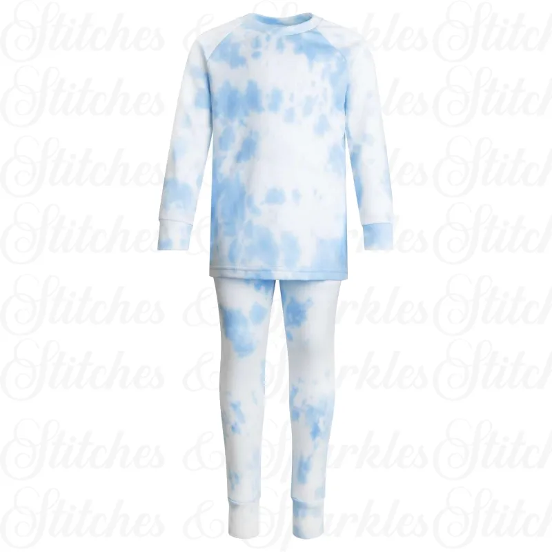 Embroidered Initials Loungewear Set
