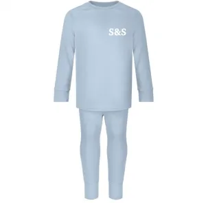 Embroidered Initials Loungewear Set