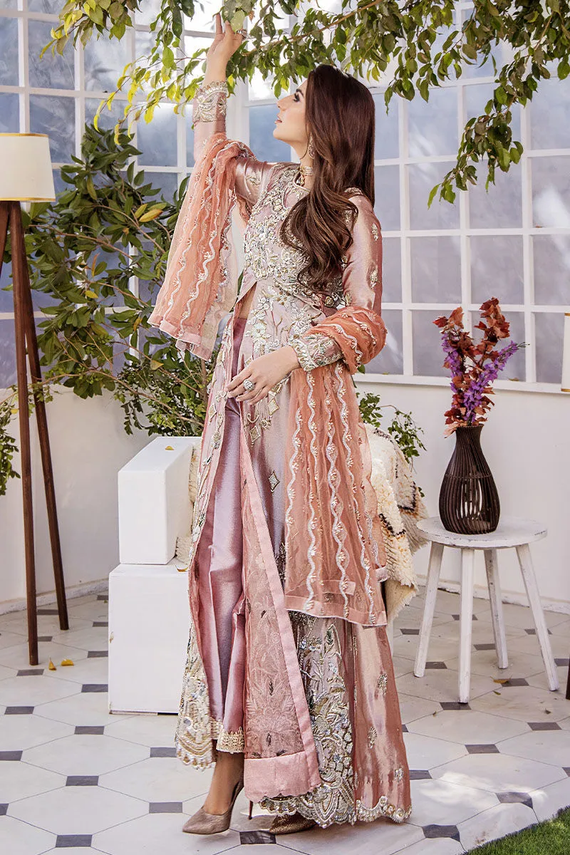 Embroidered Pishwas Dupatta Pakistani Wedding Dress